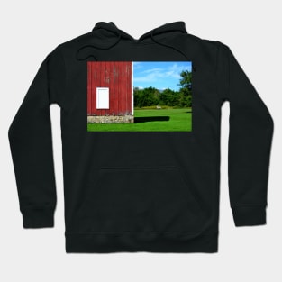 Red Barn & White Horse Hoodie